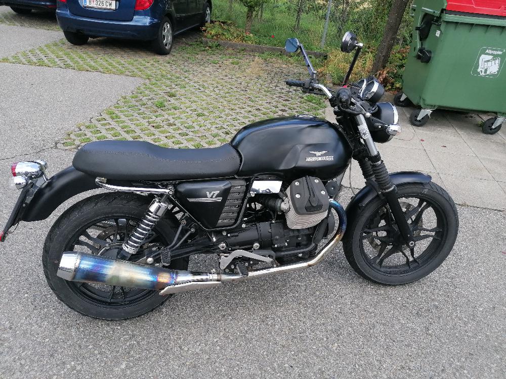 Motorrad verkaufen Moto Guzzi V7 750 Stone Ankauf